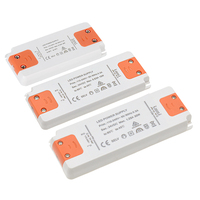 Controlador LED Triac Regulable Ultrafino con Certificación ETL, DC12V 24V, Suministro Individual de 6W 60W, Entrada 110-240VAC para Luz de Armario/Guardarropa