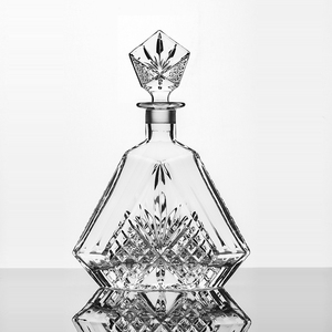 Carafe à whisky moderne de luxe sans plomb, prix d'usine en gros, bouteille de vin ou de <span class=keywords><strong>vodka</strong></span> personnalisée gravée, 500-1000 ml - Product Image 5