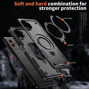 เคสทนทานสำหรับ <span class=keywords><strong>Samsung</strong></span> <span class=keywords><strong>Galaxy</strong></span> XCover7 <span class=keywords><strong>Pro</strong></span>, เคสโทรศัพท์กันกระแทกทนทานพร้อมขาตั้งแม่เหล็กสำหรับ <span class=keywords><strong>Samsung</strong></span> <span class=keywords><strong>xcover</strong></span> 7 - Product Image 4
