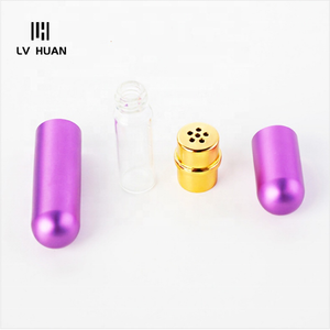 Essentiële Olie Metalen Aromatherapie Inhalator Leeg Neusinhaler Buis Flessen Refill Metalen Aluminium Inhalator - Product Image 3