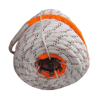 Proveedores de Cuerdas Marinas de Alta Elasticidad, Cuerda UHMWPE de 34 mm con Cubierta de Poliéster, Cuerdas para Barcos para Amarre Marítimo y Offshore