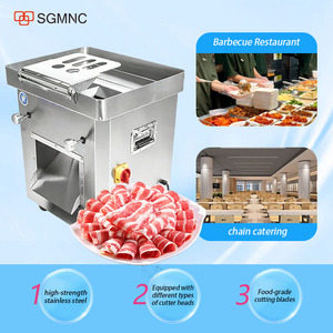 Trancheuse à viande rapide pour bœuf, porc, agneau, poulet avec tranchage de précision, en bandes, en cubes - Product Image 5