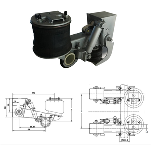 <span class=keywords><strong>Suspension</strong></span> pneumatique en acier de type américain pour remorques, état neuf, avec fonction de levage, pièces essentielles pour remorques - Product Image 4