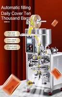 Machine de remplissage de pâte de chili, machine automatique pour l'emballage de mayonnaise, de pâtes et de beurre de cacahuète en sachet