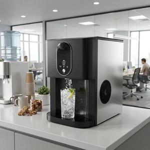 Machine à glaçons automatique intelligente pour comptoir, 20 kg/24h, distributeur rapide en acier inoxydable, pour la maison, le commerce, le bar, faible bruit, CE - Product Image 6