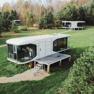 บ้านสำเร็จรูปดีไซน์ใหม่ขายส่ง บ้านสมาร์ทโฮมทันสมัยเคลื่อนย้ายได้ พร้อมการรับประกันคุณภาพ - Product Image 2