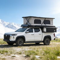 Camper tout-terrain 4x4 pour expéditions |   Camper extensible double face pour pick-up F150, camping-car tout-terrain en acier inoxydable