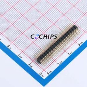 XDZ200C-2-18-Z-2.8-G1 Pin Header Through hole Component (THT),P=2mm Connector 2x18P 2mm 2mm Round Pin - Product Image 1