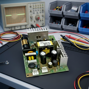<b>12V</b> <b>DC</b> 10A <b>DC</b>-<b>DC</b> Switch Mode Power Supply Board with Heat Sink Open Frame SMPS Module for Led Lighting - Product Image 2