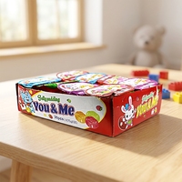 Snack Factory Chine Vente en gros 2 pièces de bonbons gélifiés aux fruits et de bonbons au pudding