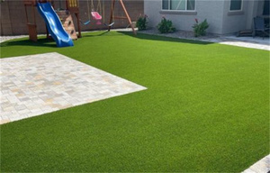 Gazon artificiel de haute qualité pour le football pour une utilisation intérieure et extérieure dans les jardins Gymnases Construction immobilière - Product Image 4