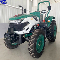 Tracteurs fabriqués en Chine, tracteur agricole 4x4 pour l'agriculture, 50 CV, transmission automatique, marque réputée, modèle 504