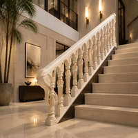 Moule en plastique ABS pour balustres de rampe d'escalier classiques, colonnes décoratives, piliers et projets de balustrades intérieures