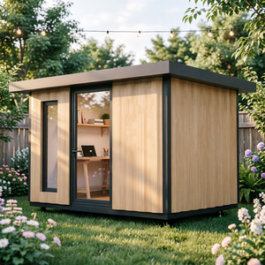 Caseta Prefabricada Pequeña para Exteriores, Estudio Compacto, Espacio Creativo para Jardín, Diseño Compacto, Fácil Montaje, Uso Privado y Silencioso - Product Image 4