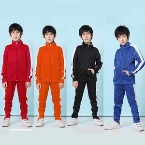 새로운 디자인 남자 축구 재킷 따뜻한 축구 tracksuit 사용자 정의 로고 청소년 축구 훈련 바지