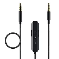 Precio de fábrica de ajuste de volumen de cable de 3,5mm cable de G633 G933 Alfa de auriculares de cable de AUDIO AUX