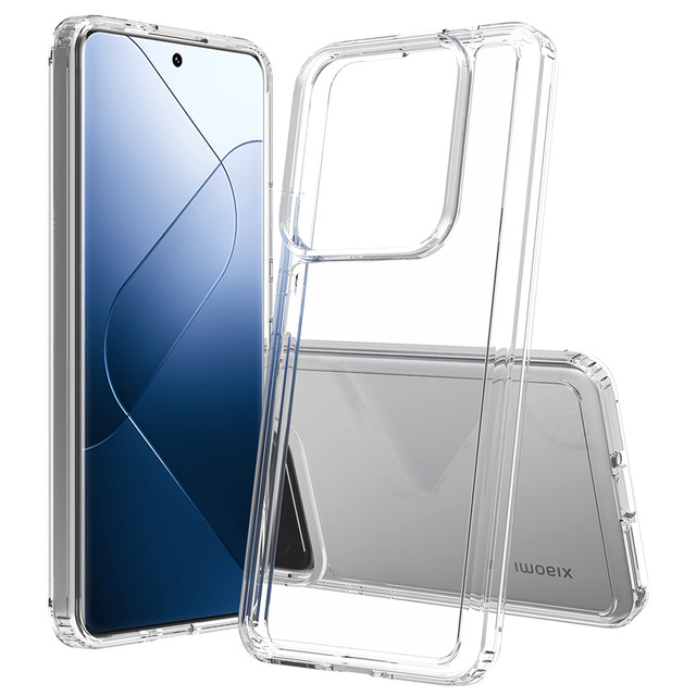 Hot Selling Anti-scratch Pc Tpu clear Phone Case Shockproof Cover for for Xiaomi Redmi Note 13 5G Note 13 Pro Note 13 Pro Plus