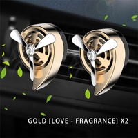 NOUVEAU Clip pour évent de voiture en forme d'hélice Aromathérapie Fashionable Snail Auto air Outlet Fragrance Essential Oil Perfume Air Freshener
