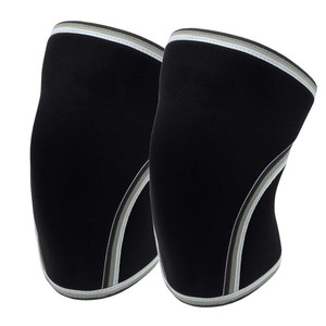 Protège-cuisse de musculation personnalisé UOO, marque OEM, manchon de genou en néoprène épais 7 mm - Product Image 1