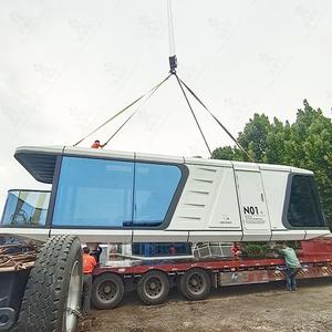 Maison mobile intelligente intégrée, capsule spatiale, résidence agricole, technologie Hot Spring Chateau, B&B - Product Image 1