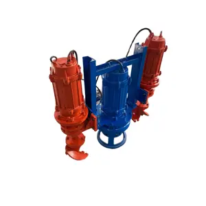 Vertical With Agitator Pump Electric Centrifugal River Slurry Pump Submersible Slurry Pump