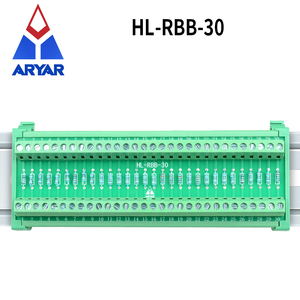 10R à <span class=keywords><strong>10</strong></span> M Ohm Module de distribution de résistance à montage sur rail DIN Carte de dérivation de résistance 1/4W - Product Image 3
