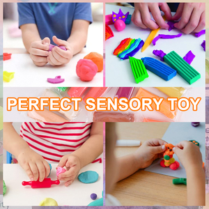 Chất Lượng Cao Cấp Mô Hình Playdough Đồ Chơi Các Nhà Sản Xuất Không Độc Hại Colourful Mềm Chơi Bột Polymer Đất Sét Đặt Trẻ Em - Product Image 6