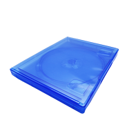 Boîtiers de jeu de remplacement bleus pour Sony PS4 PlayStation 4, boîte OEM pour Play Station 4 Pro Slim Blu-ray Disc