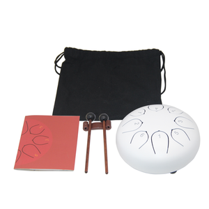 Tambour à langue en acier de 6 pouces, instrument de percussion à tambour creux, adapté aux débutants en musique - Product Image 5