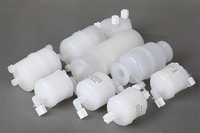 [Filtro TS] Filtro Kosma Nuevo Cartucho de Filtro PVDF de 1.5 Pulgadas 0.1um 0.22um Conector de Manguera para Esterilización de Líquidos