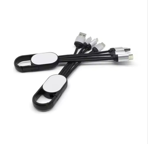 Custom Logo <b>Cables</b> 3 in 1 Mobile Usb <b>Charging</b> <b>Cable</b> Pocket - Product Image 4