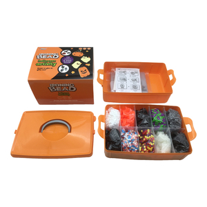 Venta al por mayor 8000 unids/caja Pegboard Perler Beads Set 10 colores patrones de <span class=keywords><strong>Halloween</strong></span> 5MM <span class=keywords><strong>Hama</strong></span> Bead Diy juguetes para niños - Product Image 2