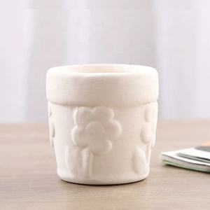 Pot de fleur en céramique écologique pour enfants, kit de peinture et de <span class=keywords><strong>dessin</strong></span>, jouets de coloriage, jardinière en porcelaine pour enfants, design créatif - Product Image 5