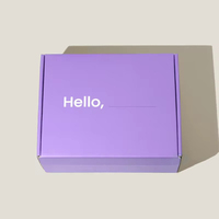 Usine Wistac Boîte d'expédition en carton avec logo personnalisé Boîte postale ouverte auto-scellante avec bande à fermeture éclair