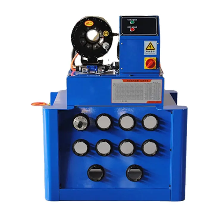 New quick change dies type Hydraulic Hose Crimping Machine to make hydraulic hoses with quick change dies tool