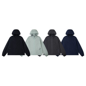 Blouson bomber unisexe coupe-vent de haute qualité avec fermeture éclair, personnalisable ODM, style streetwear, coque en nylon/coton, saison automne - Product Image 6