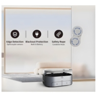 Nettoyeur de vitres robotisé haut de gamme, personnalisation en usine, moteur sans balais, navigation LDS, 4 modes - Luxe intelligent