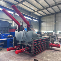 Compacteur de ferraille mobile hydraulique en acier inoxydable pour ferraille de voiture et aluminium Presse à balles pour ferraille