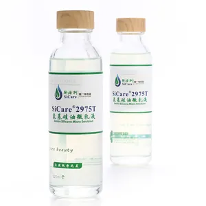 Sicare2975T用于头发护理的水溶性有机硅原料氨基微乳液