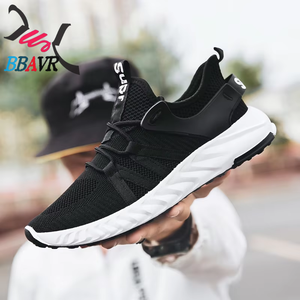 Zapatillas Deportivas Transpirables Ligeras para Hombre, con Malla de Goma, Cordones, Estilo Casual, Color Blanco, para Uso Diario, Otoño y Primavera - Product Image 5