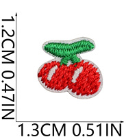Patchs en tissu brodés de petite taille en gros, patchs miniatures coréens faits à la main pour le bricolage, patchs brodés mignons de chiens, de voitures et de fleurs