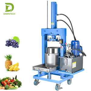 เครื่องกดน้ำผึ้งไฟฟ้าไฮดรอลิก 169 ลิตร / เครื่องกดผลไม้ ตะกร้าสแตนเลส 304 เครื่องสกัดน้ำผลไม้อุตสาหกรรม - Product Image 3