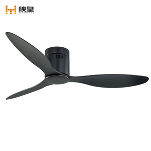 52 <span class=keywords><strong>Inch</strong></span> Chiều Cao Sàn Thấp Gỗ Rắn Trong Nhà Trang Trí Điện Quạt Trần - Product Image 5