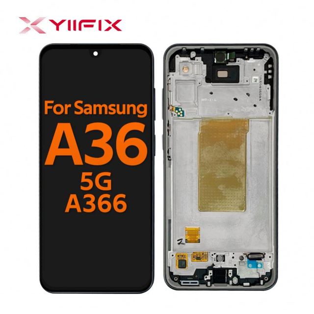 100% Tested Original OLED LCD Digitizer Assembly for A36 A366 5G Factory Direct Mobile Phone Screen Replacement 1 Year