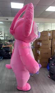 Adorable Mascota Inflable de Personaje de Dibujos Animados, Ángel Stitch, Decoración de Personaje de Dibujos Animados, Disfraces de Mascota de Peluche Inflable de Ángel Stitch - Product Image 3