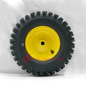 Forlong kar temizleme makinası snowplough tekerlek 13X4.10-6 lastik ile monte 3.50X6 jant