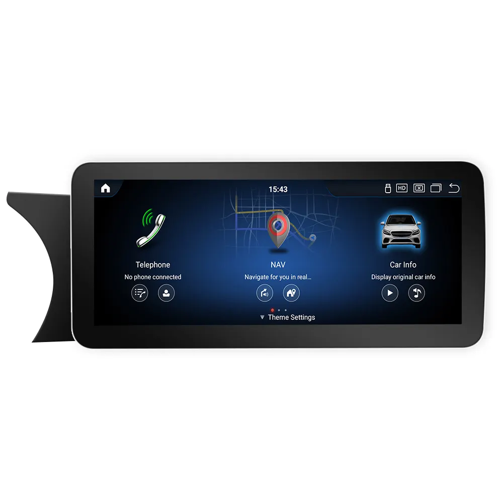 Android Touchscreen GPS Navigation Für Mercedes C Mädchen W204 W205 GLC X253 V Klasse W446 W447 Auto Monitor Stereo