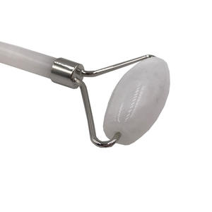 Crioterapia Ice Jade Roller Gua Sha Herramientas faciales Cristales curativos naturales Masajeador facial para relajación de bienestar - Product Image 4