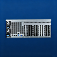 Serveur de station de travail 4 GPU avec 4 cartes graphiques 24 Go, 2 processeurs 14 cœurs, 128 Go de RAM, 1 To de SSD pour l'entraînement et le calcul IA