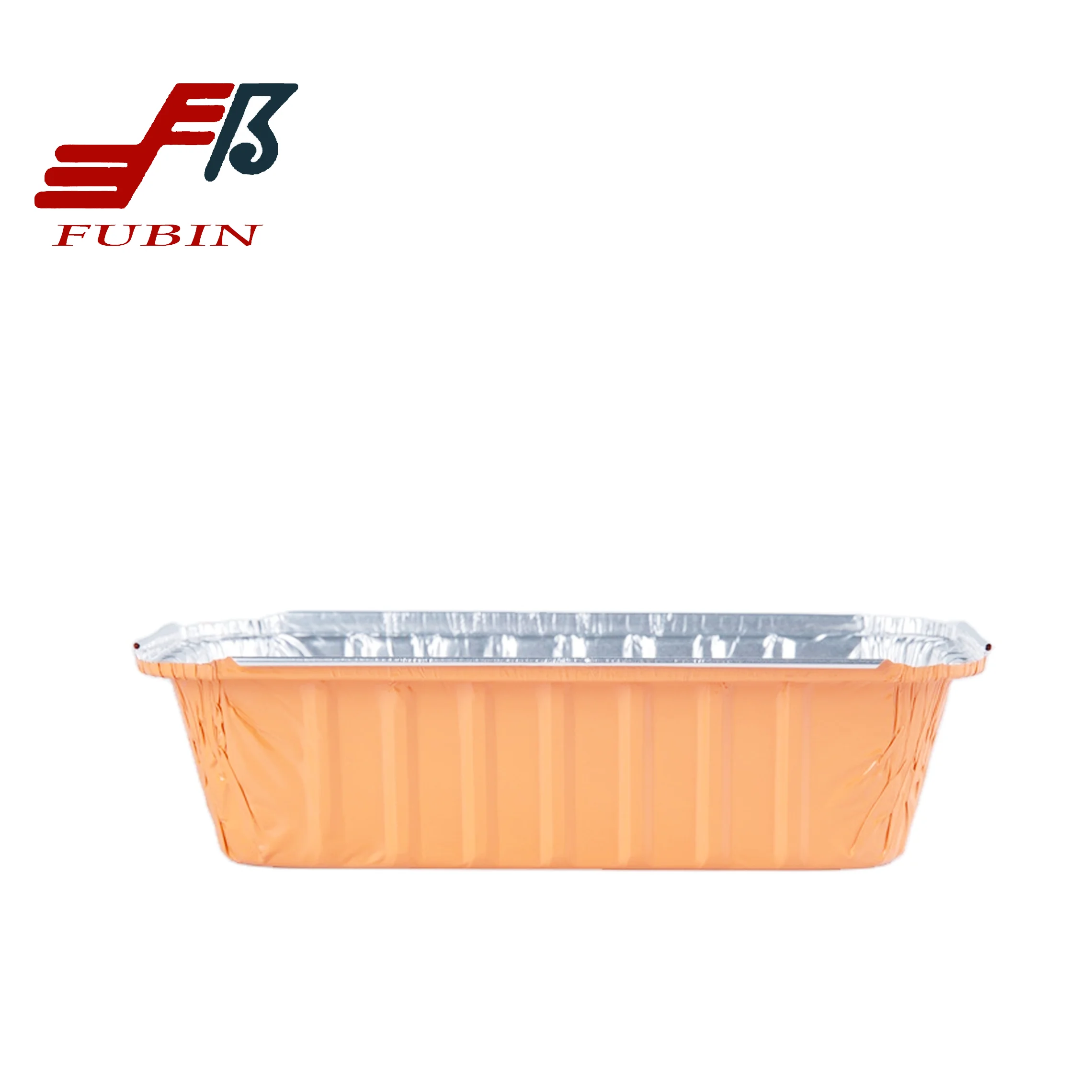 1000ml Takeaway Food Freezer Colored Aluminum Foil Pans With Plastic Cover